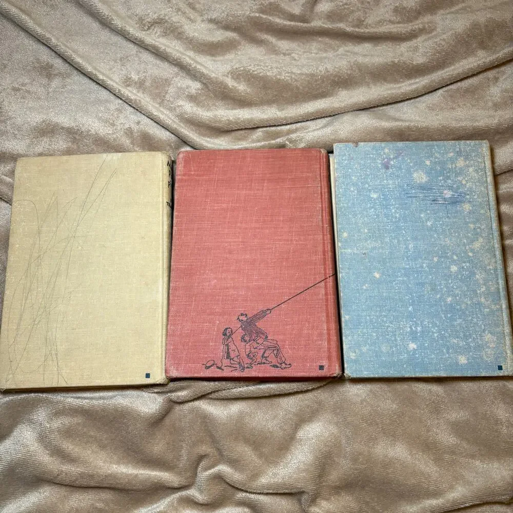 Set 3 Vintage Mary Poppins Books P.L. Travers In Park Comes Back